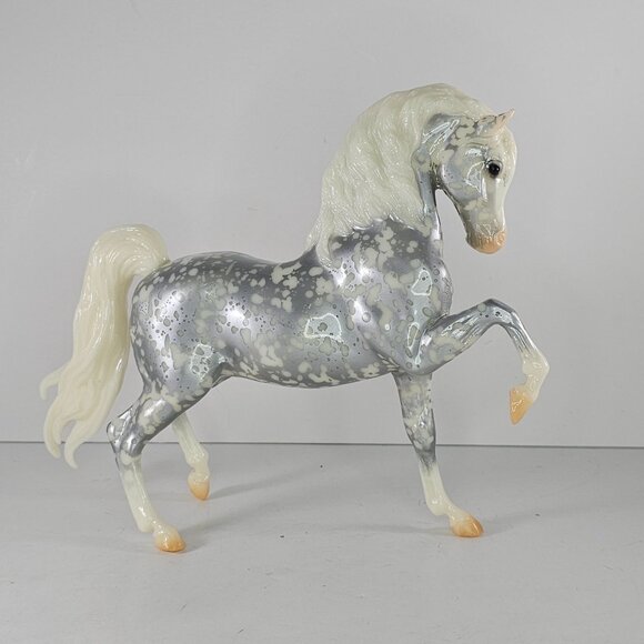 Breyerfest Celebration Model Horse 2014 Silver Filigree Sherman Morgan #711179 - Picture 5 of 9
